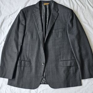 Hickey Freeman Charcoal Blazer